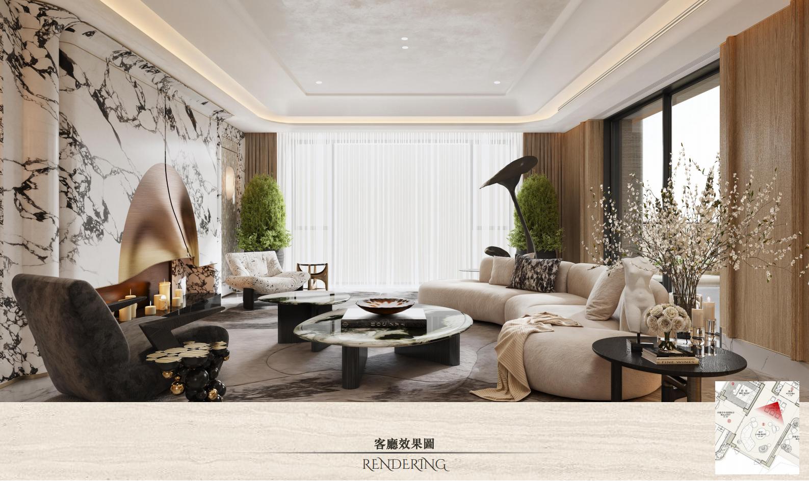 CCD｜义乌孝子祠地块项目示范区241户型样板房预览 5